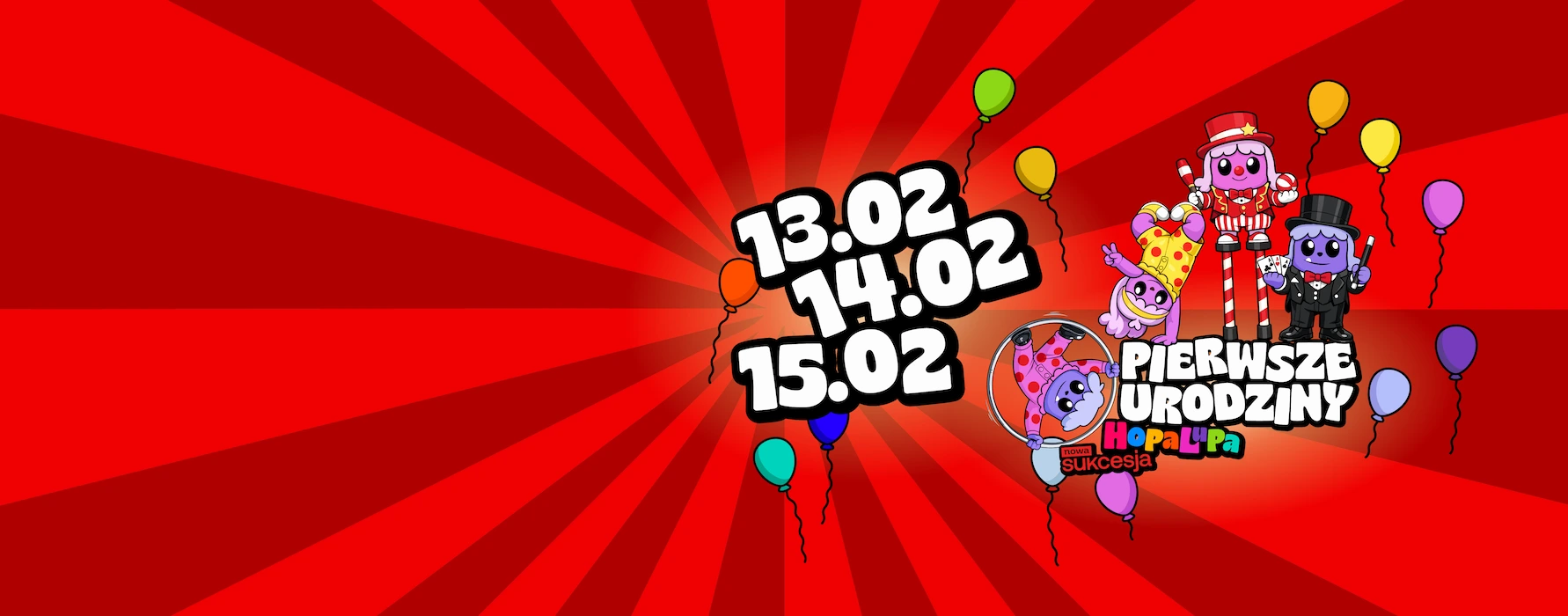 Pierwsze urodziny hopa lupa